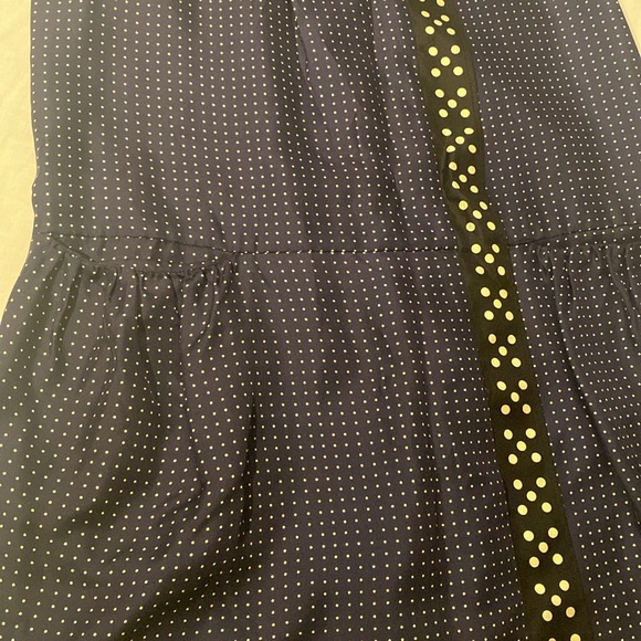 J.Crew Crewcuts Girls Pure silk Navy Dress size 14 - Picture 4 of 10